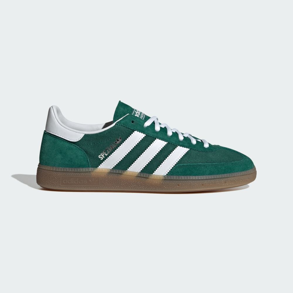 

Adidas HANDBALL SPEZIAL College Green Кроссовки ORIGINALS Унисекс IF8913 College Green / Обувь белая / Резина