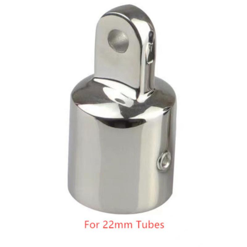 20mm 22mm 25mm 316 Stainless Steel Boat Bimini Top Eye End Cap Marine Hardware Boat Accessories Fitting for Canopy Frame