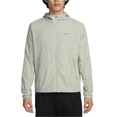 Outdoor Wasserdicht Faltbar Reißverschluss Kapuzen Laufjacke Herrenjacke Hellgrün DD4747-370