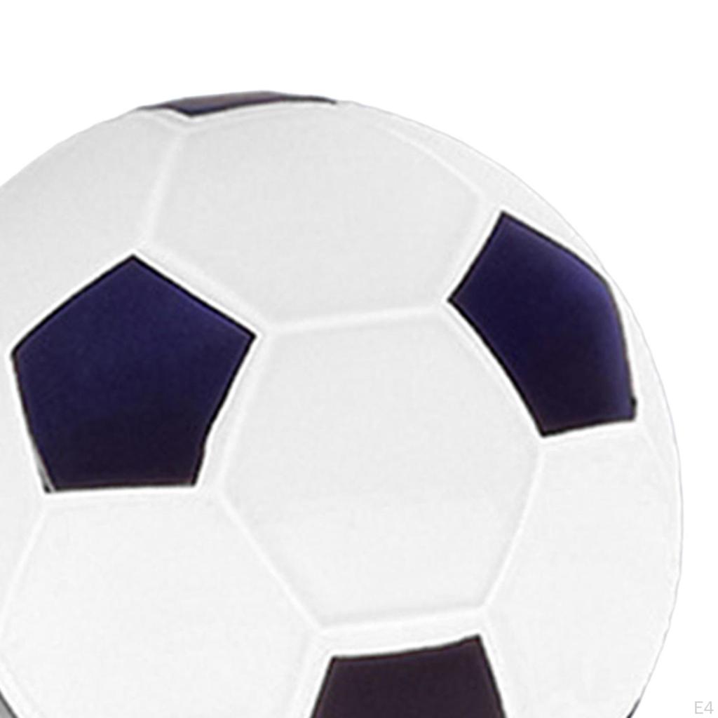 3D Soccer Lamp Dimming Table USB Powered Warm White LED Night Wood Base for Bedroom Study Home