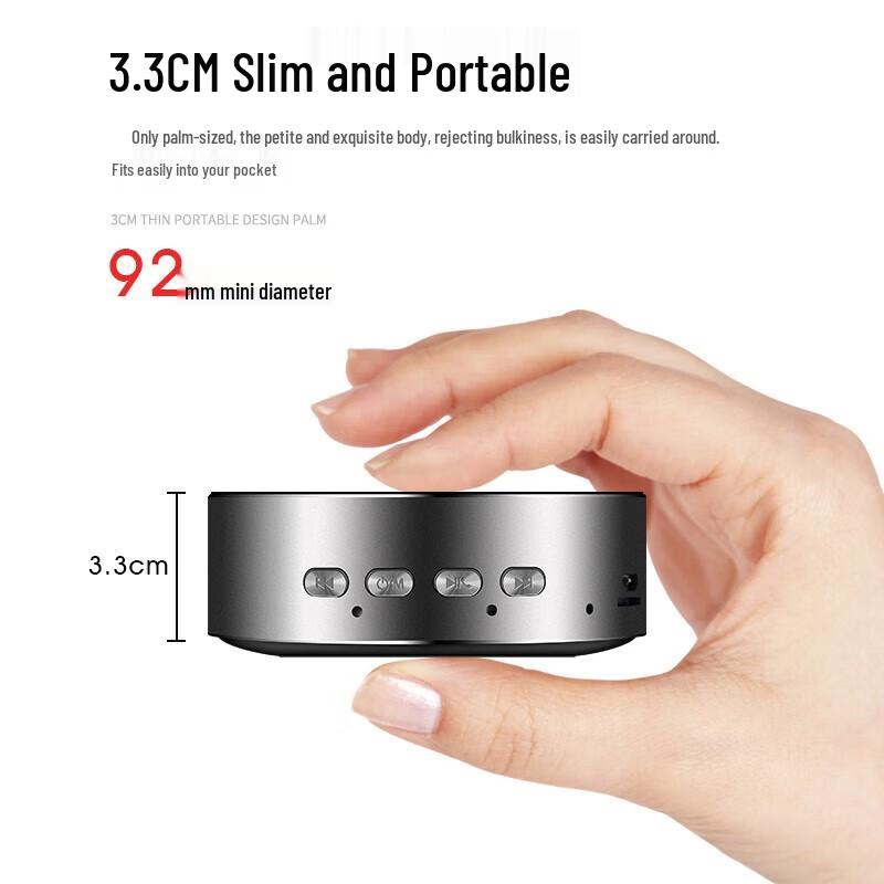 SooPii BT20 Portable Bluetooth Speaker CN Plug (adapter Included)