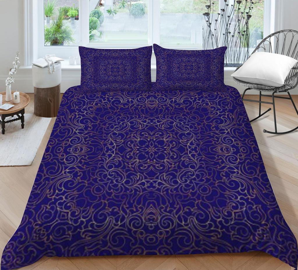Duvet Cover Set Bohemian Quilt Cover Unique Design Home Bed 3D Queen Size Bedding Boy Girl Bedding Cover Set