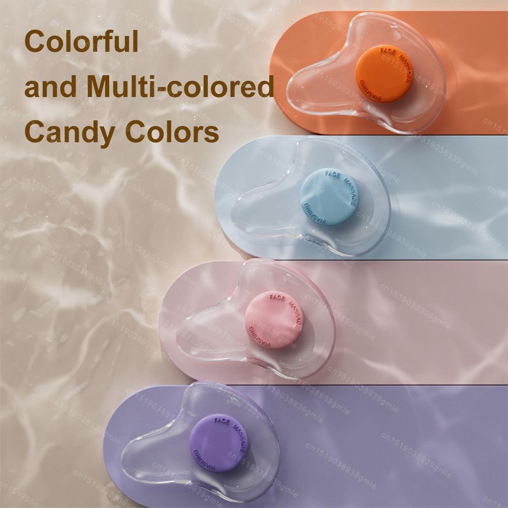 Kristall Schabplatte Gesichts Schönheit Schaben V Gesichts Massage Gesichtsreinigungsgerät Augenlifting Massageplatte