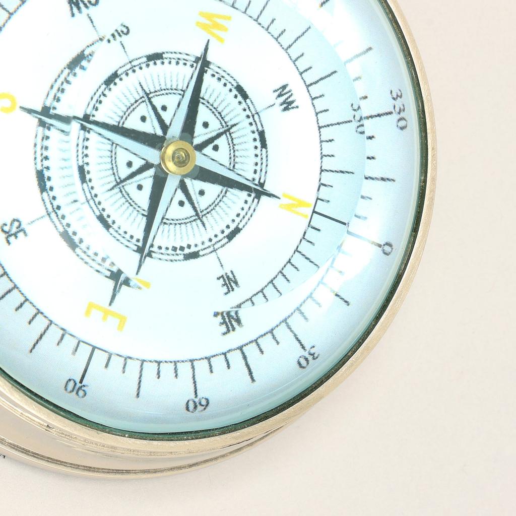 Antique-Style Desk Compass Paperweight