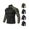 Men's Summer Long Sleeved American Camouflage Outdoor Training Suit