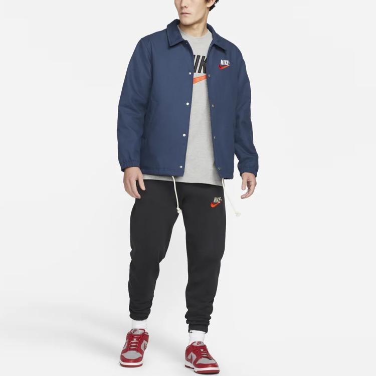 Nike Sportswear Trend Woven Coach Jacket Midnight Navy Men DM5276-410