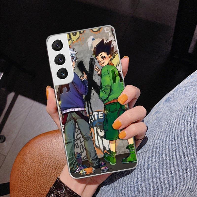 Anime Hunter X Phone Case For Samsung Galaxy S24 S25 Edge S26 Ultra S23 S22 S21 Plus S20 FE + Personalized Print Cover Galaxy S2