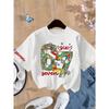 Kinderkleding Grappige Kerst 67 Meme Grafische Print T-shirt Casual Ronde Hals Korte Mouw Sneldrogende T-shirts voor Kinderen