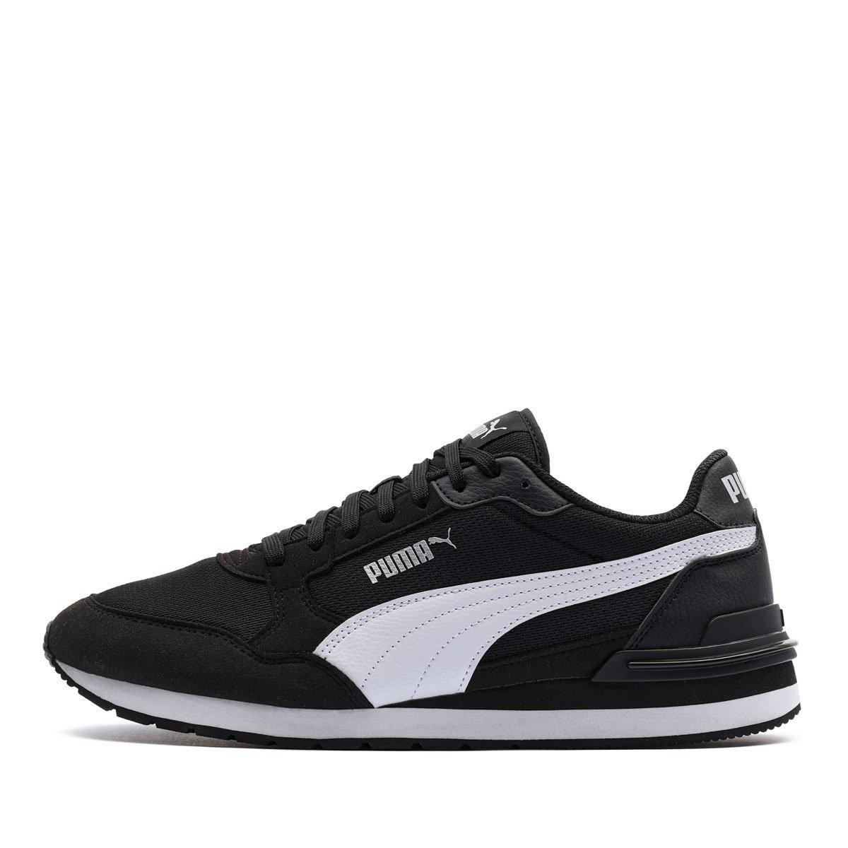 

Puma St Runner V4 Mesh Удобные Амортизирующие Низкие Кроссовки для Повседневной Носки Унисекс кроссовки Черный Белый 399666-01 45