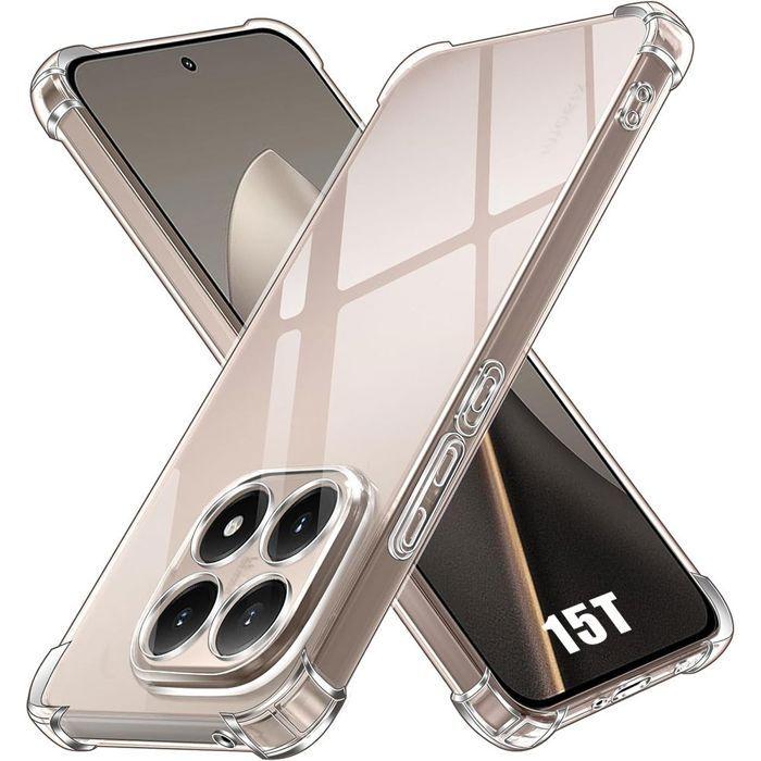 Coque de protection - E.F.Connection - Xiaomi 15T - Silicone Transparent - Antichoc - Slim