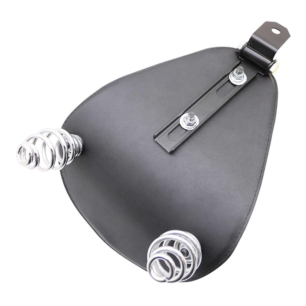Szmsmy Black Springs Solo Seat Bracket Kit for Kawasaki Suzuki Honda Yamaha Harley Sportster Bobber Chopper