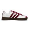 Adidas Neo Vl Court Classic Slip Resistant Abrasion Resistant Low top Skateboard Shoes Unisex Pink White HQ1802(Team285-)