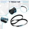 8PK2515 8PK2513 8PK2514 Car Generator Belt Air Conditioner 8 Rib Multi V Drive Belts Ribbed V Belt For Ford MERCEDES-BENZ SETRA