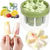 Homemade Ice Pops Mold Clear Base Ice Cube Tray Durable Ice Cream Makers  For Home