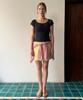 SINOON Basic Point Label Shorts (Yellow)