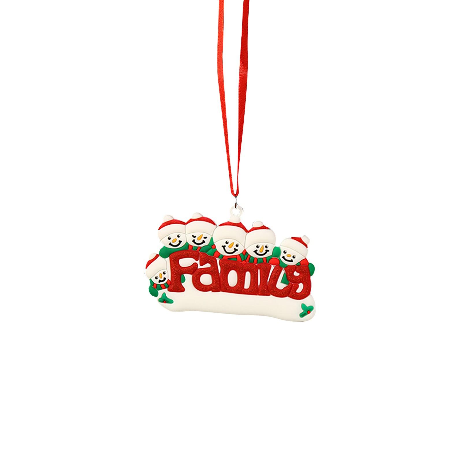 

Christmas Pvc Snowman Christmas Tree Decoration Home Pendant красный