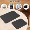 2 Pcs Heat Resistant Mats Non Slip Silicone Heat Resistant Air Fryer Pads Counter-top Protector Mat for Air Fryer Oven Kitchen