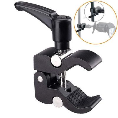 1/4" 3/8" Thread Clamp Crab Pliers Clip For Camera Photo Studio Accessories