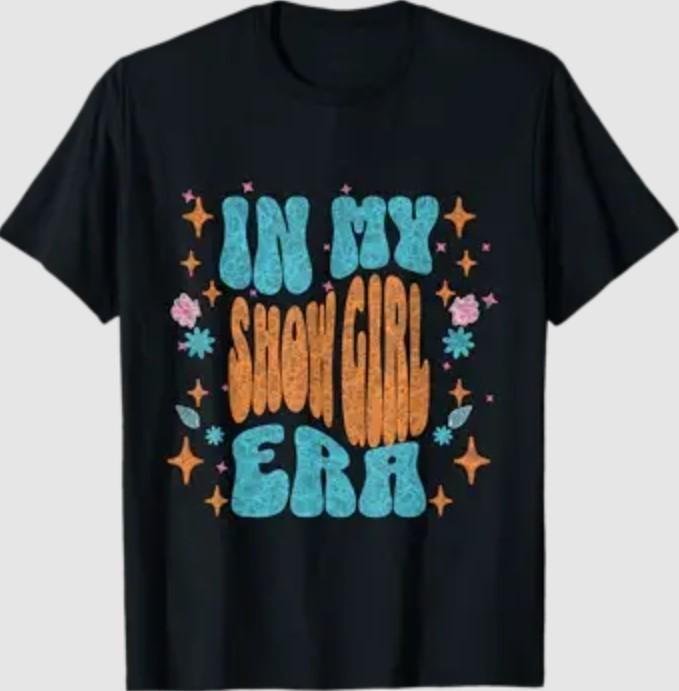 Show Girl Life in My Show Girl Era Groovy T-Shirt Unisex T-Shirt XL