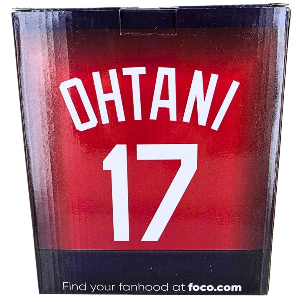 Shohei Otani Dodgers Bubble Head Puppe, 5050 Gedenkgold limitierte Auflage, Batterrunner 2-teiliges Set, MLB offiziell, limitiert auf 10.000 [Artikel]
