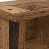 Wall Mounted Nightstand with Shelf Reclaimed Wood Look 100 x 16 x 26 cm