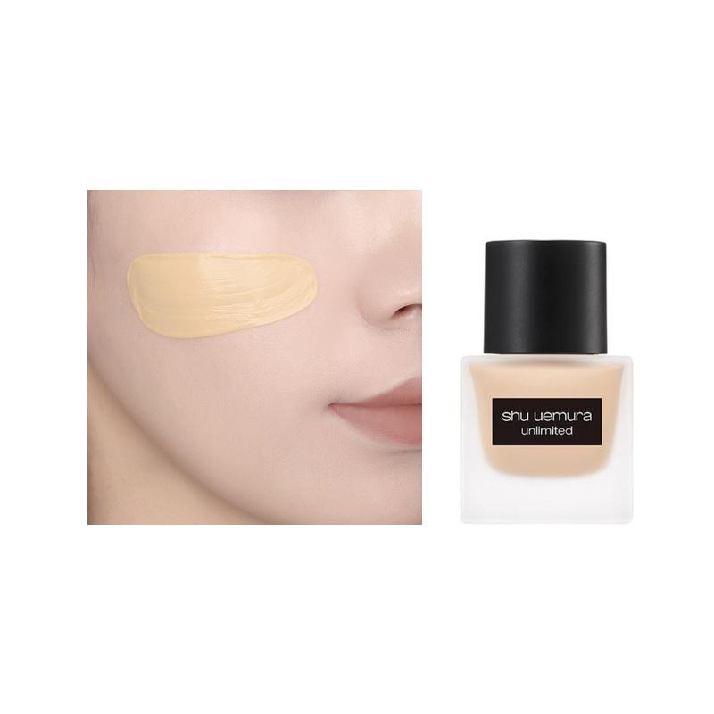 Shu Uemura Liquid foundation/powder cream The first generation of small square bottle feather yarn long-lasting makeup foundation, matte #574 35ml розовый