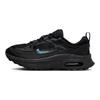 Nike Air Max Bliss Canvas Bequeme Mode Stoßdämpfend Langlebig Low Top Lifestyle Freizeitschuhe Damen Sneaker Schwarz FB8636-001