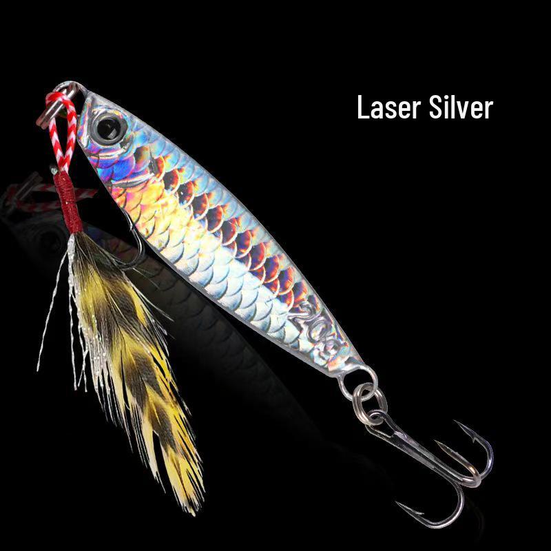 Conola Długi Rzut Spadająca Płyta Żelazna Przynęta: Pełna Symulacja Wody Łuska Ryby Sztuczna Przynęta