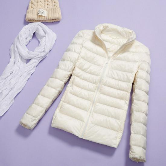2025 Women's Hooded Lightweight Slim-Fit Down Jacket