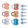 Lock and Key Car Toys Fine Motor Skills Cartoon Animal Sensory Matching Sorting Early Learning Toy W