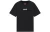 China Li Ning T Shirts Unisex Black Crew Neck Moderate Straight Fit AHSS136-2