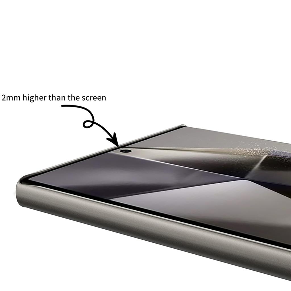 Suitable for Samsung S24u Porsche Mobile Phone Case S23ultra Protective Case Blade Ultra Thin Plain Leather Simple Cover