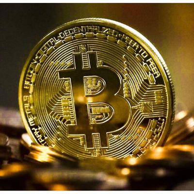 Bitcoin Coin Collectible Art Collection Gift  Commemorative Bit BTC