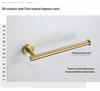 304 Stainless Steel Gold Bathroom Towel Rack Set