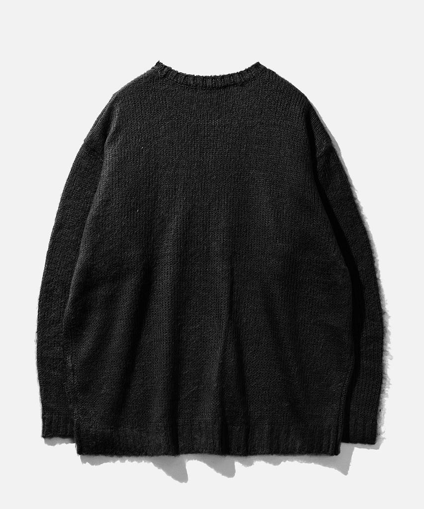 VASTIC Stay Punk Brush Knit_Black