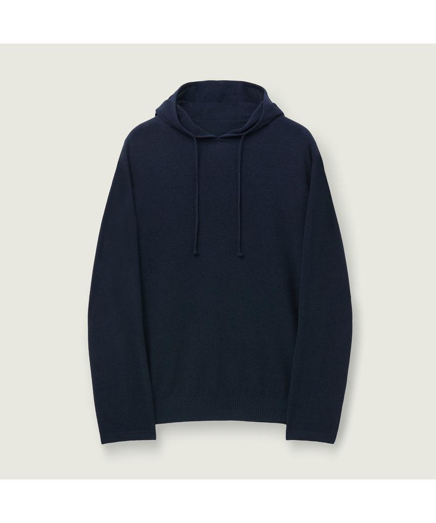 Kaembeulijimembeoseu Movere Hooded Long Sleeve Sweater - Navy Mcwas26701Nav
