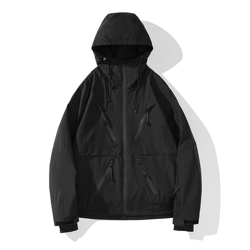 AK Waterproof Ski Suit Set: Plus Size Couple Style, Stand Collar, -30° Rated, E18