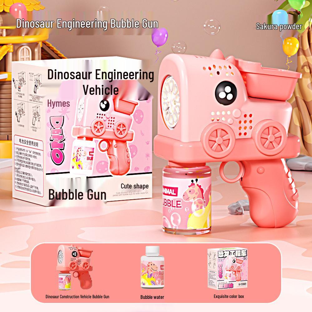 Children's Astronaut Bubble Gun - Automatic Gatling Bubble Machine Toy