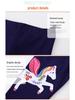 2026 Spring Girls' Unicorn Embroidered Base Layer Long Pants