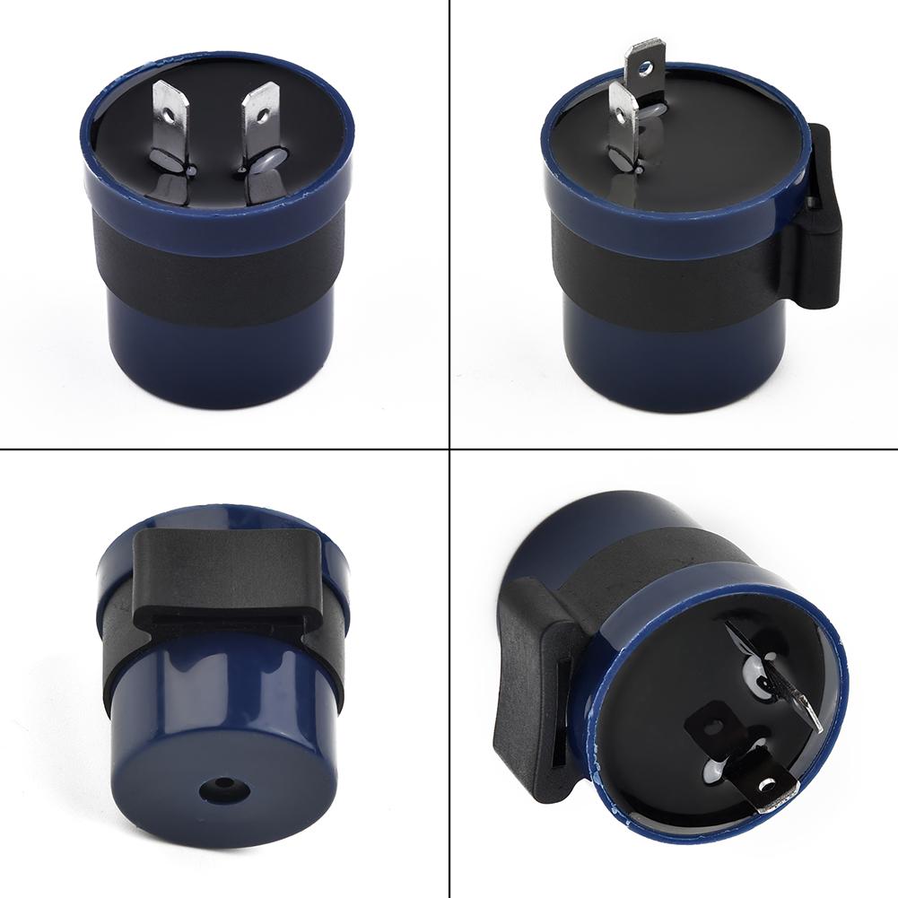 6V bis 12V 2-poliges Motorrad-Blinkerrelais, Blinker, Piepser, Universal-Moto-Blinkrelais, Blinker, LED-Anzeige, Blinker