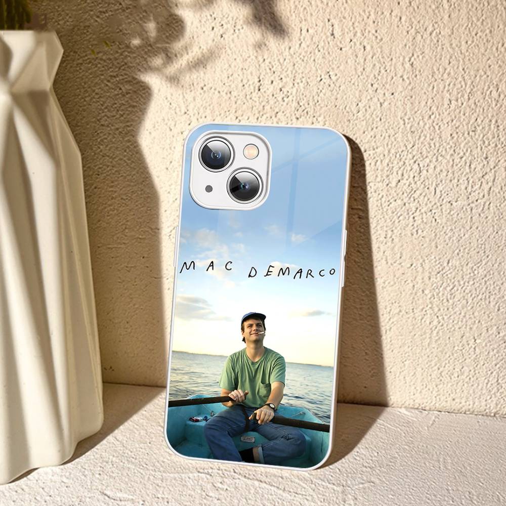 Rock Singer M-Mac D-Demarco For IPhone 14 13 12 Mini 11 Pro XS Max X XR 14 Plus Tempered Glass Cover