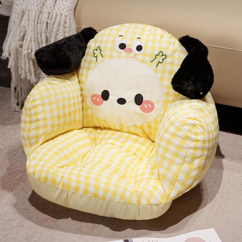 

Нетоксичная Sanrio Удобная Подушка для Сиденья Куроми Моя Мелоди Синнаморолл Пом Пон Пюрин Почакко Подушка для Сидения Подушка на Спинку Стула Утолщенная 50x45cm