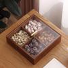 Moisture Proof Candy Box with Cover Elegant Snack Organizer Practical Dry Fruit Holder Kitchen Organization Supplies