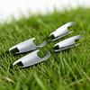 ABS Silver For Mercedes Benz C E GLK ML CLA Class W166 W246 12-15 X204 W212 10-15 W204 W117 Car Outside Door Handle Bowl Cover