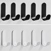 No-Drill Wall-Mounted Metal Hooks for Bathroom, Door, Hat, and Coat – Strong Adhesive Iron Hardware