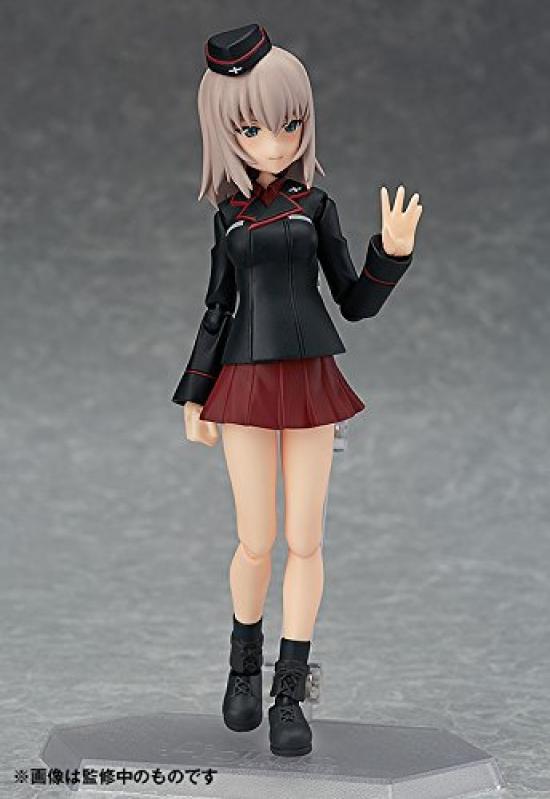 figma Girls Panzer the Movie Maho Nishizumi Erika Itsumi Set Painted Movable Figure & & Non-scale ABS&PVC
