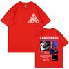 Rapper Canserbero Tour 2025 Magliette Grafiche Moda Hip Hop Magliette a Maniche Corte Uomo Donna Casual Ampia Cotone Puro Maglietta