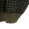 GABRIELLE 80er Jahre Old Overall Griff Langarmpullover S Khaki Strick Herren Gebraucht