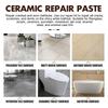 Ceramic Tile Repair Paste Fixing Cracks Scratches and Holes in Bathroom Floor Bathtub Toilet Sink Restoration DIY Home