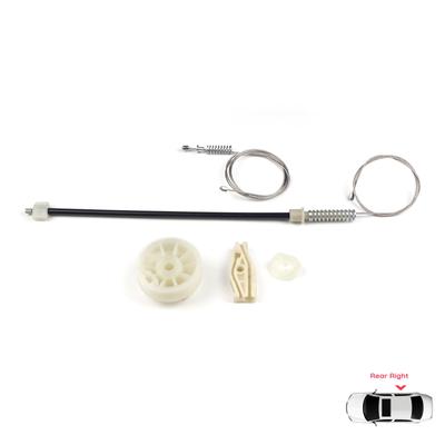EWR913 Kit de Reparación de Elevalunas Trasero Derecho para Peugeot 206 CC 2D T16 2000-2008 Coupé Cabrio de 2 Puertas 922458